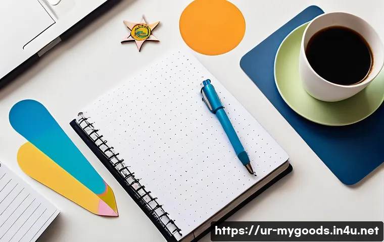 스티커 굿즈 제작 트렌드 - **Prompt 1: Personalized Lifestyle Stickers**
A young individual's vibrant and organized desk se...